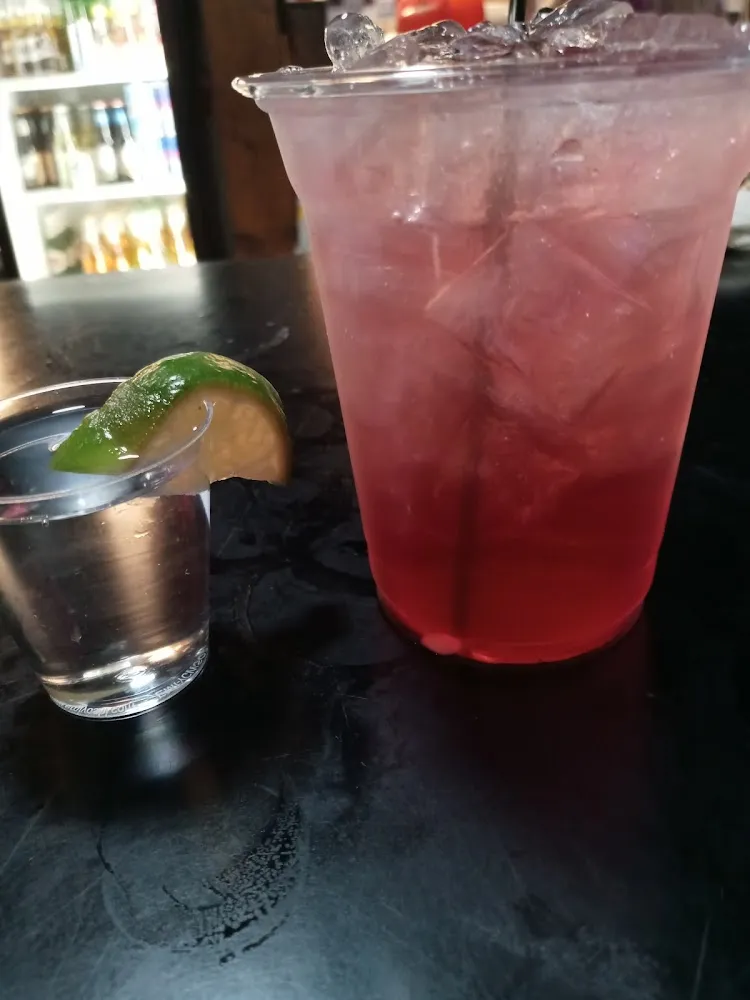 Grey Goose Vodka and Cranberry
